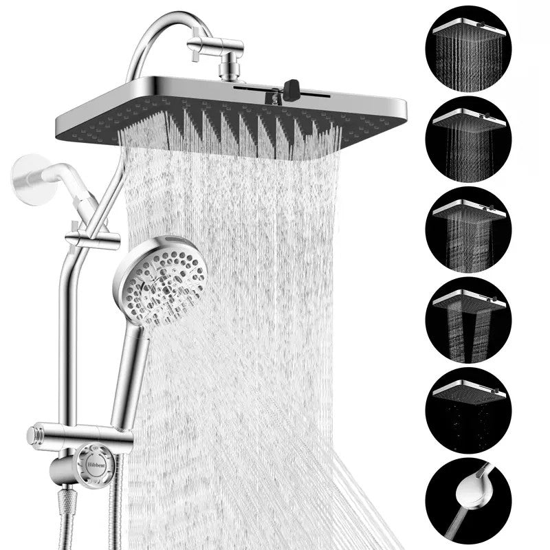 13-Inch Rainfall and Handheld Shower Head Combo