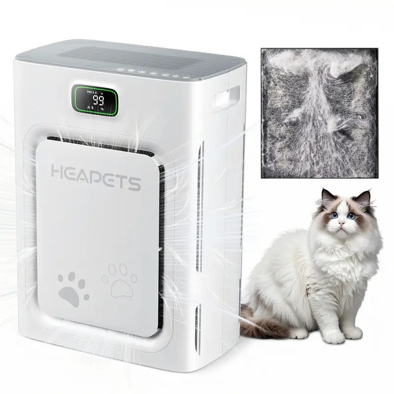 Pet Air Purifier for Pet Hair & Odors