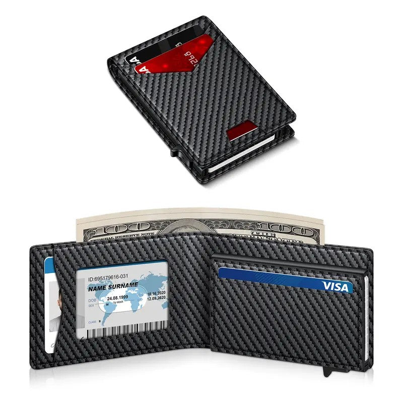 RFID Pop-Up Bifold Wallet