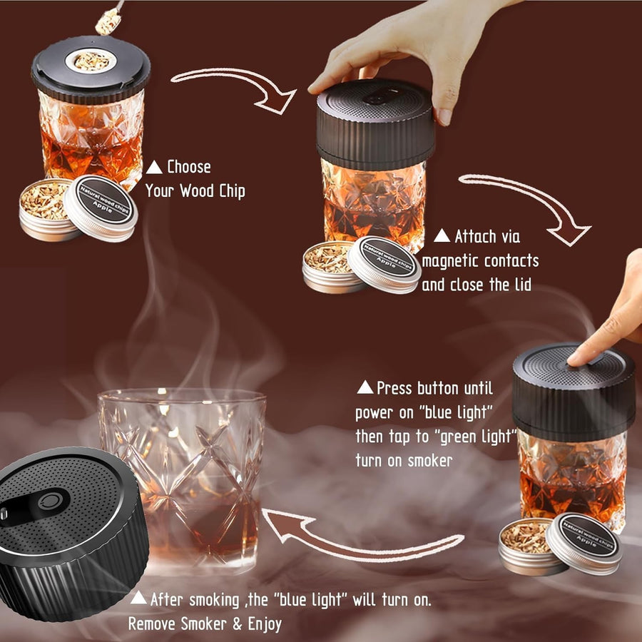 Electric Cocktail & Whiskey Smoker