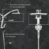 Dual Rain Shower Combo