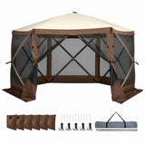 HavenShade 12.5FT Screen Gazebo