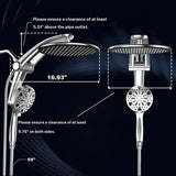 Dual Rain Shower Combo