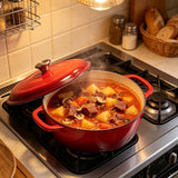 Enameled Cast Iron Dutch Oven