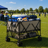 Humva© DeckWagon: Two-Deck Folding Utility Wagon.