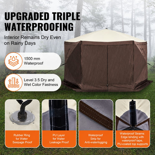 HavenShade 12.5FT Screen Gazebo