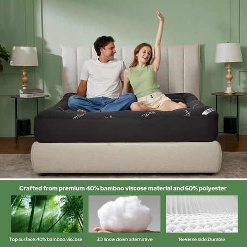 CloudChill Bamboo Cooling Mattress Topper