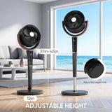 Quiet Adjustable Pedestal Fan for Sleep