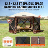 HavenShade 12.5FT Screen Gazebo