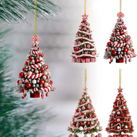 Christmas Tree Pendant Holiday Decoration