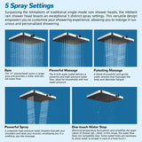 13-Inch Rainfall and Handheld Shower Head Combo