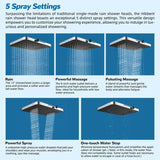 13-Inch Rainfall and Handheld Shower Head Combo