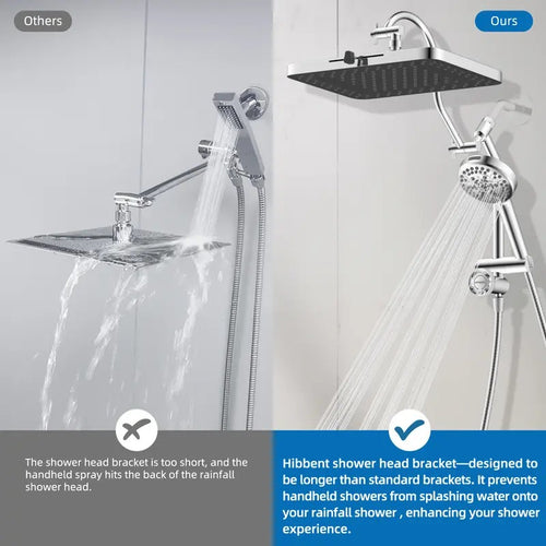 13-Inch Rainfall and Handheld Shower Head Combo