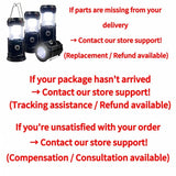 4-Pack Foldable LED Lanterns