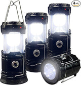 4-Pack Foldable LED Lanterns