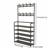 3-in-1 Entryway Organizer