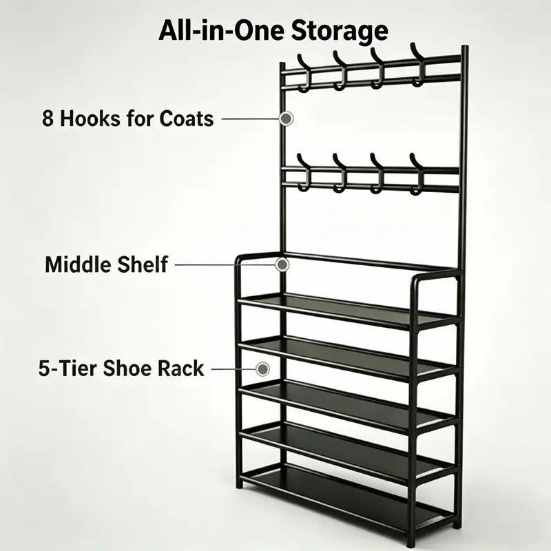 3-in-1 Entryway Organizer
