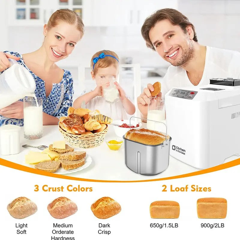 12-in-1 Automatic Bread Maker