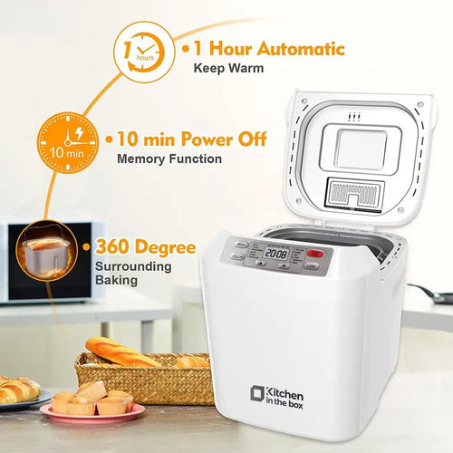 12-in-1 Automatic Bread Maker