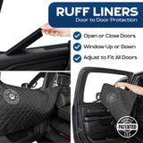 Hard-Bottom Dog Backseat Extender with Door Protection