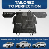 Hard-Bottom Dog Backseat Extender with Door Protection
