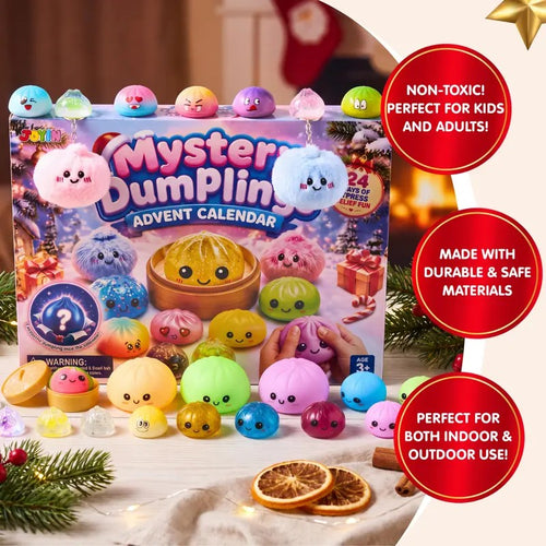 24-Piece Mystery Dumplings Advent Calendar