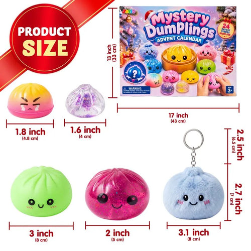 24-Piece Mystery Dumplings Advent Calendar