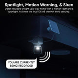 Solar-Powered Pan & Tilt 2K Security Camera