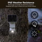 Solar-Powered Pan & Tilt 2K Security Camera