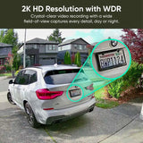 Solar-Powered Pan & Tilt 2K Security Camera