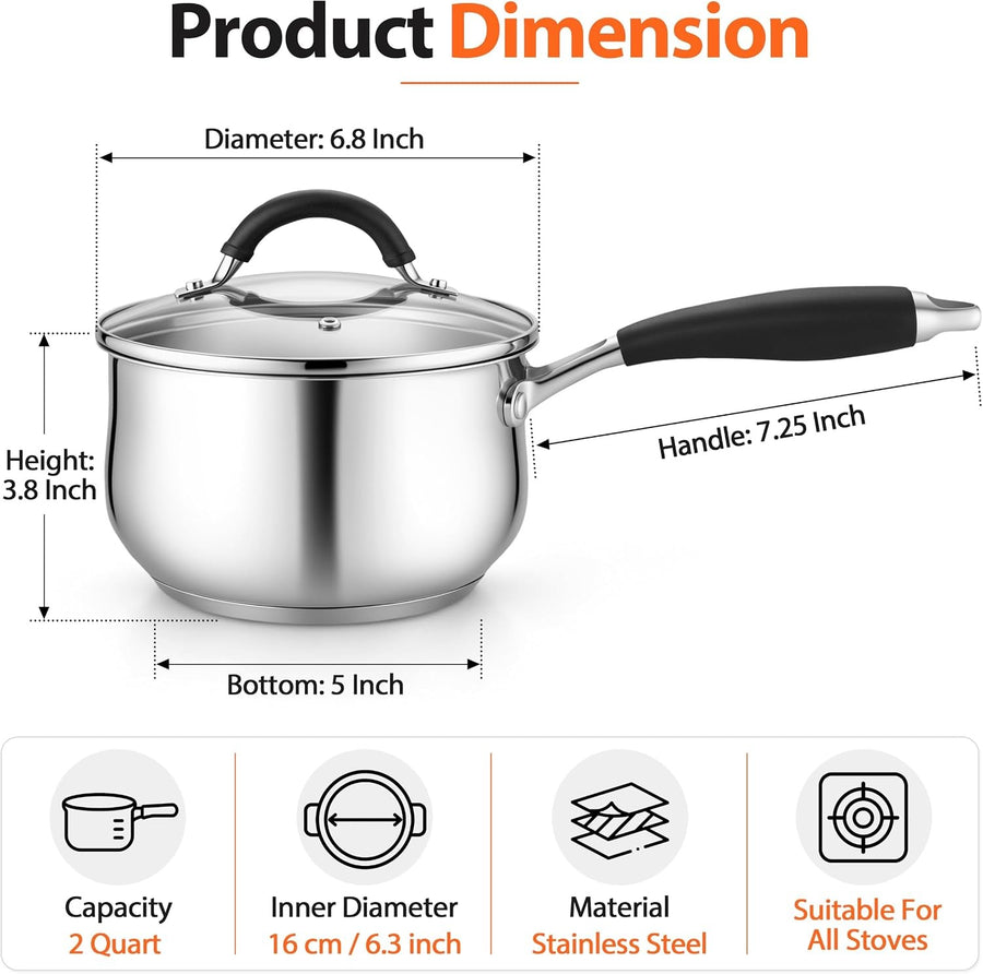 Hybrid Nonstick Stainless Steel