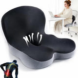 Memory Foam Seat Cushion with Back Support