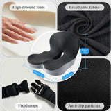 Memory Foam Seat Cushion with Back Support