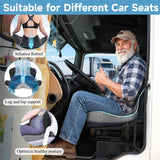 Memory Foam Seat Cushion with Back Support