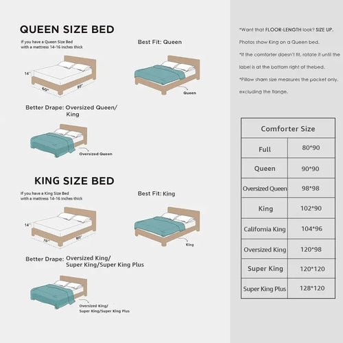 Monbix 7-Piece Comforter Set
