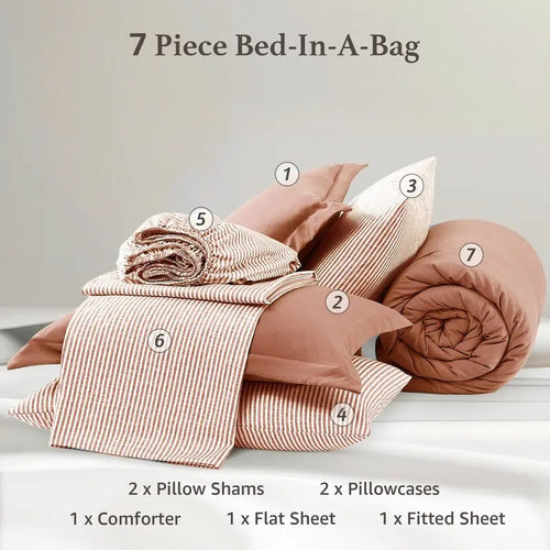 Monbix 7-Piece Comforter Set