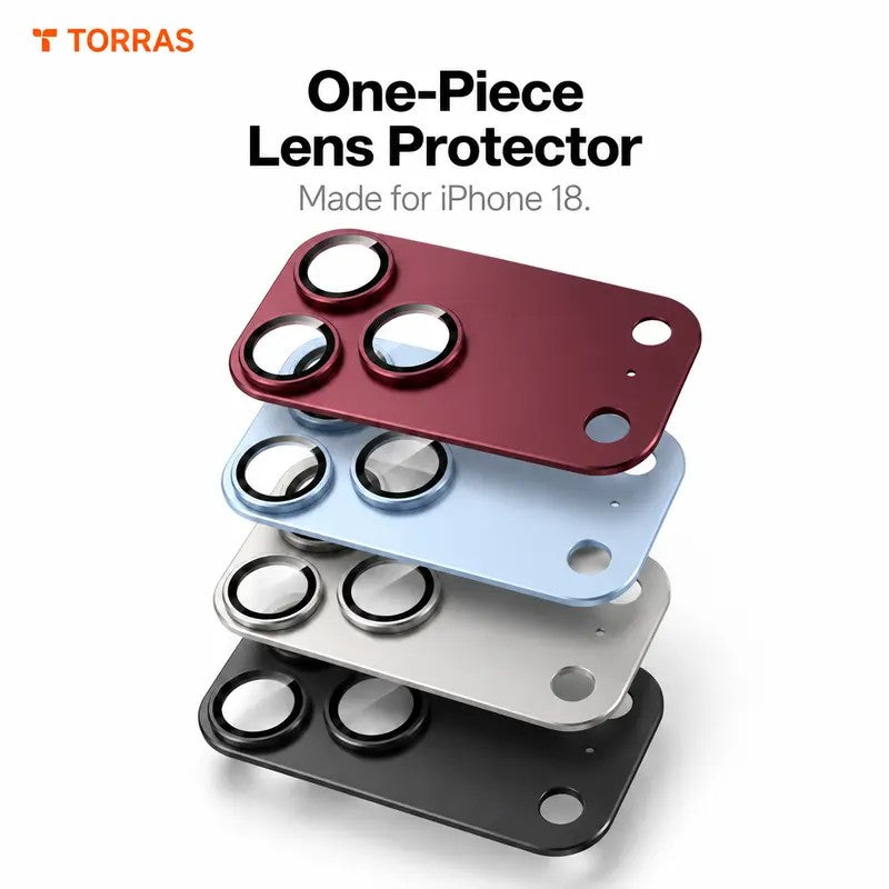 One-Piece Camera Lens & Module Protector for iPhone 17/18 Pro Series