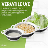 Gevoli Collapsible Colanders with Self-Draining Base