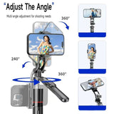 Adjustable Phone & Camera Tripod Selfie Stick with Bluetooth Remote