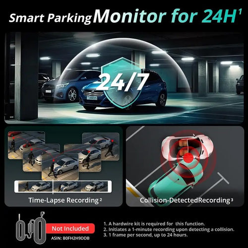 G300H Plus Front and Rear Dash Cam