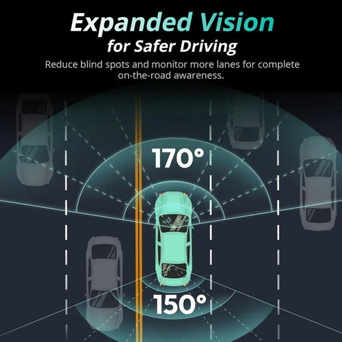 G300H Plus Front and Rear Dash Cam
