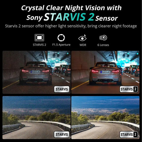 G300H Plus Front and Rear Dash Cam