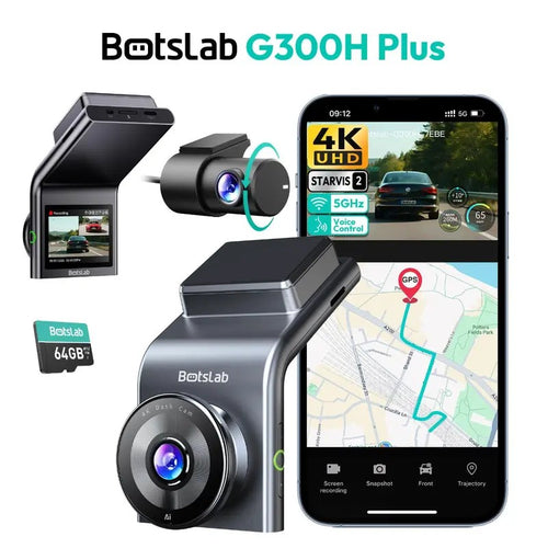 G300H Plus Front and Rear Dash Cam