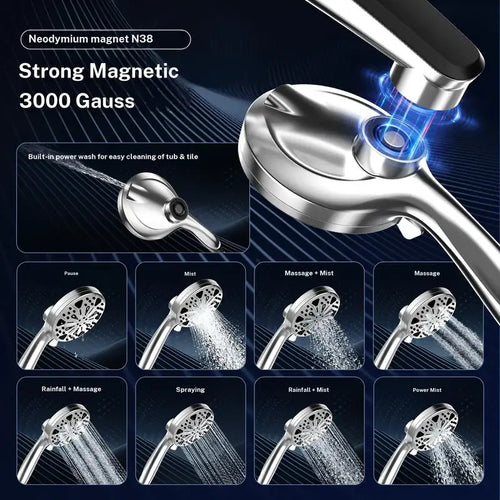 12-Inch Rain Shower Head Combo with Handheld