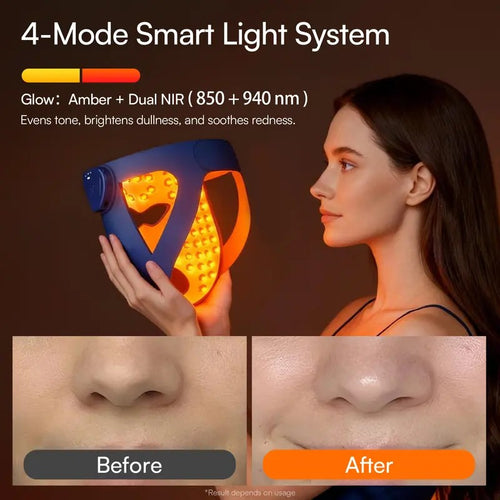 GLOW Wireless NIR LED Face Mask