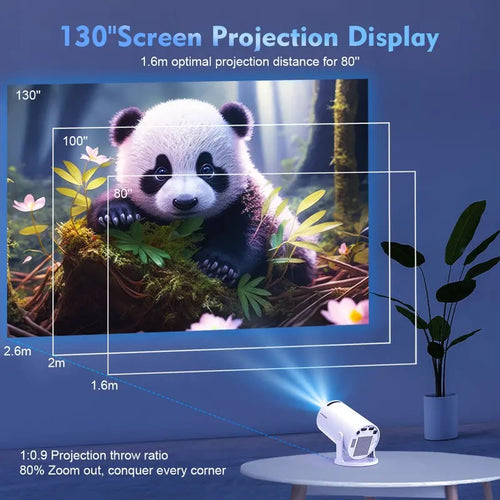 HY300Pro Mini Portable 720P Projector