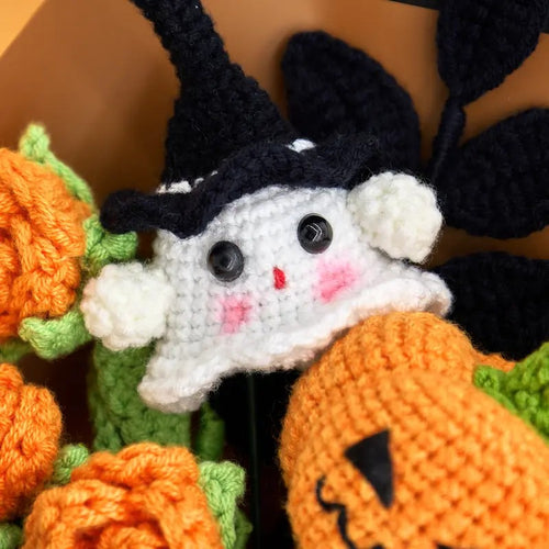 Crochet Halloween Bouquet