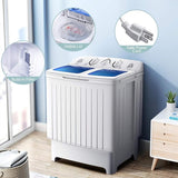 Portable Twin Tub Washer with Spinner