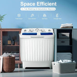 Portable Twin Tub Washer with Spinner