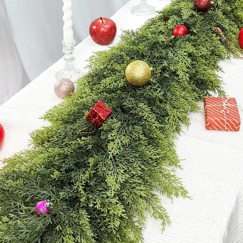 2-Pack 6FT Artificial Cedar Garlands